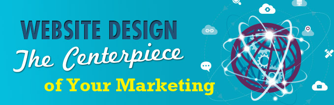 Website design, the centerpiece of your marketing